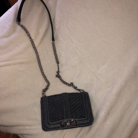 Rebecca Minkoff Chevron Quilted Love Crossbody - Picture 3 of 7